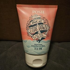 Perfectly Posh Don't Get Tide Down Hand Crème - Coral and Teal